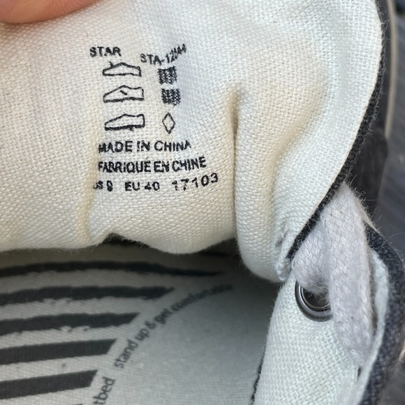 Taos Plim Soul Shoes Womens Size 9 Gray Canvas Comfort Walking Casual‎ Sneakers - Picture 7 of 7